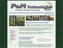 Tablet Screenshot of pmtech.ca