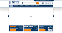 Desktop Screenshot of pmtech.co.uk